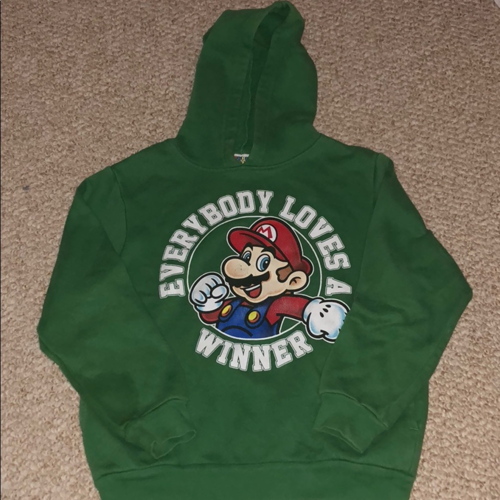 Super Mario Green Hoodie